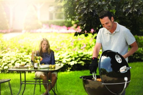 Cant go wrong - Weber 22 Inch Master-Touch GBS Charcoal Grill Black Lifestyle