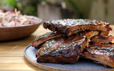 Barbecued Baby Back Ribs